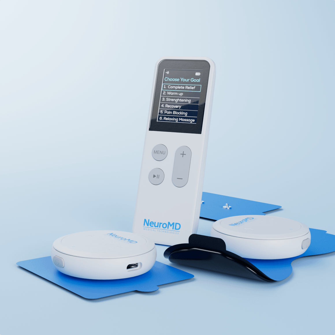 NeuroMD® Replacement Pads for the Whole Body Corrective Therapy Device - NeuroMD
