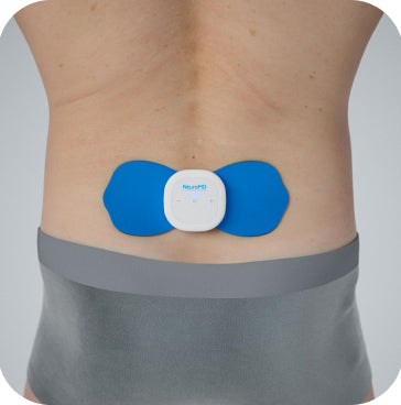 NeuroMD placement on the lower back