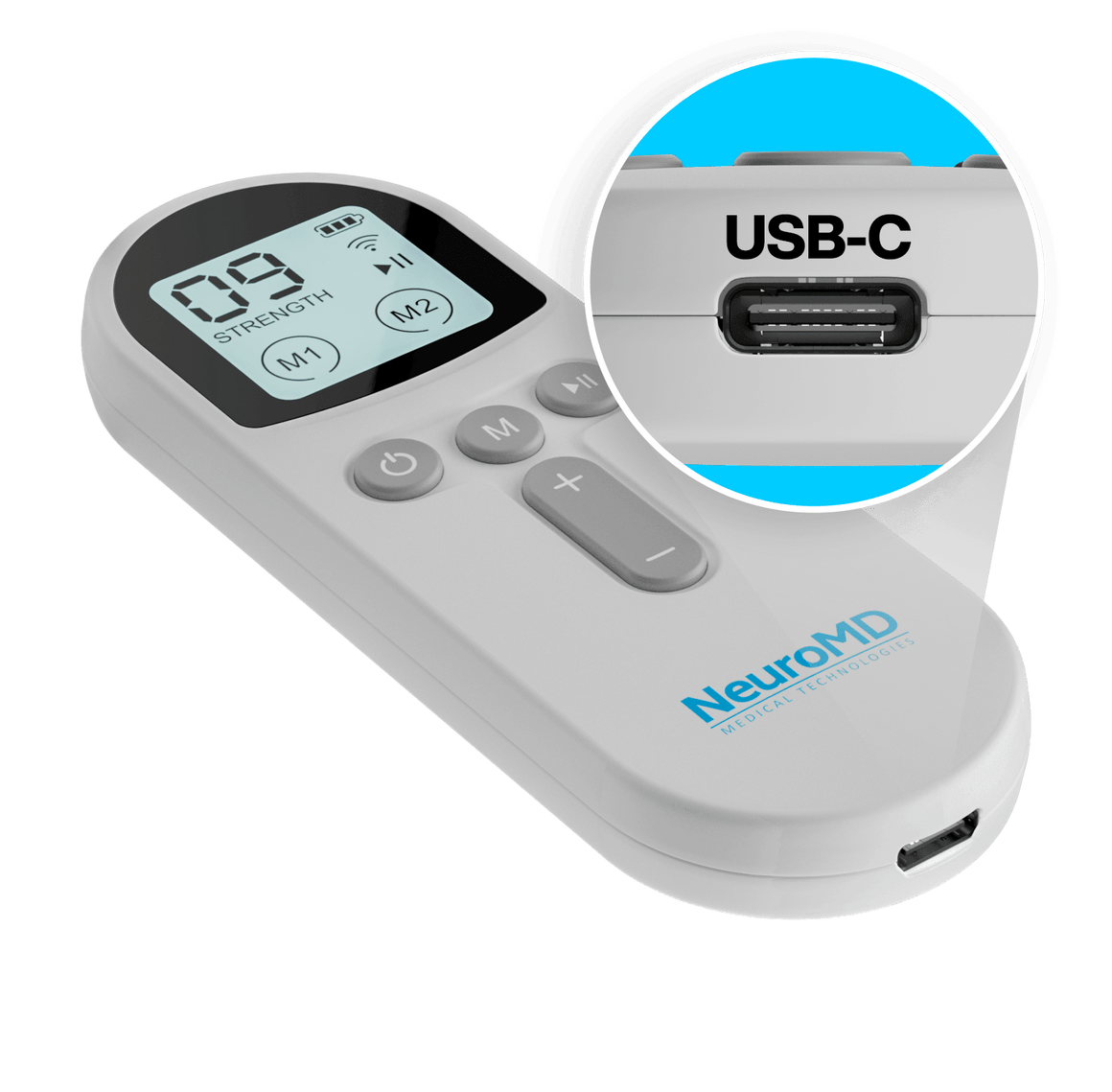 V4 USB-C Remote Replacement [For devices ordered after 11/05/2021] - NeuroMD