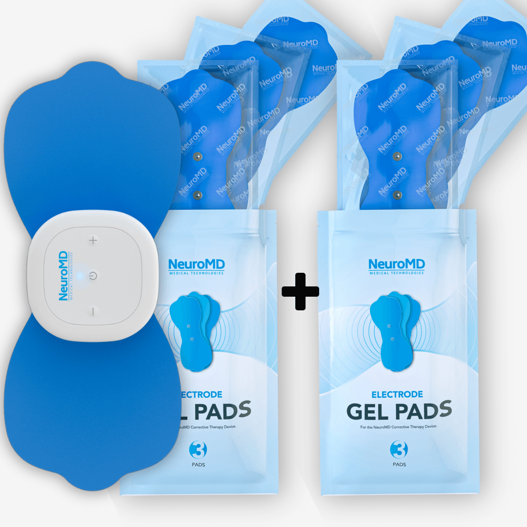 NeuroMD Corrective Therapy Device® Kit + BOGO Electrode Pack - NeuroMD