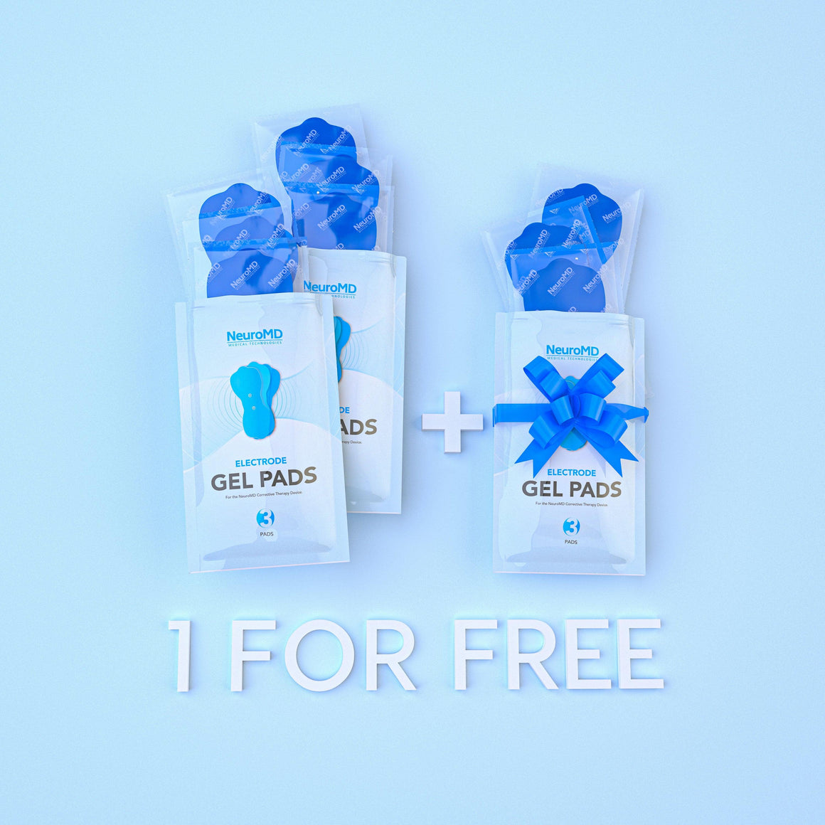 NeuroMD Pad Replacement (BUY 2, GET 1 FREE) - NeuroMD