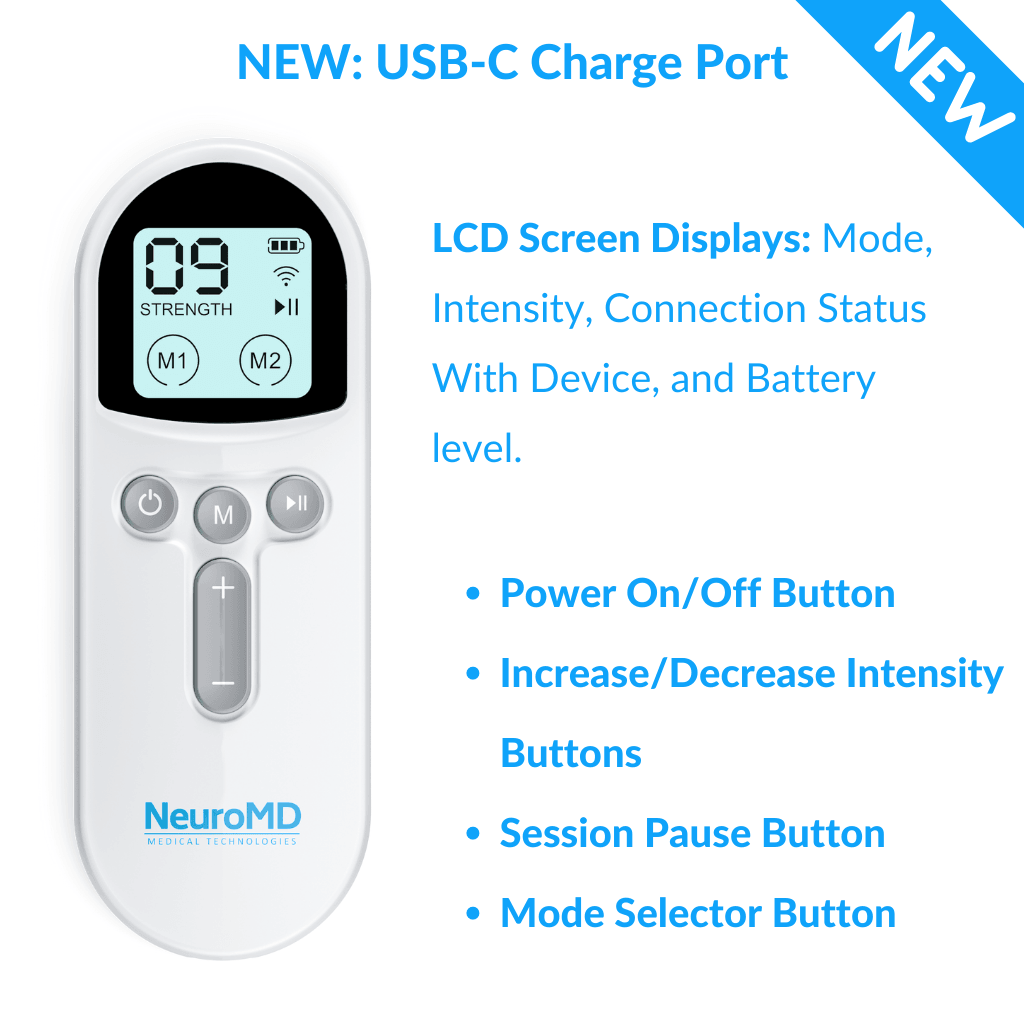 V4 USB-C Remote Replacement [For devices ordered after 11/05/2021] - NeuroMD
